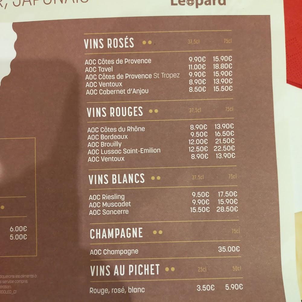 LEOPARD - Menu Image 3